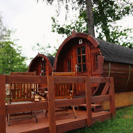Campingplatz Koberbachtalsperre - Campingfass Mieten Langenbernsdorf Eksteriør bilde